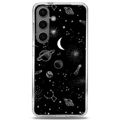 Cosmic Black Space Star Samsung Galaxy S24 6 2 Inch Tpu Uv Case