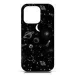 Cosmic Black Space Star iPhone 16 Pro Black UV Print PC Hardshell Case Front