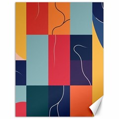  Minimalist Pattern With Simple Lines And Shapes, Creating A Clean And Modern Aesthe Canvas 12  X 16 