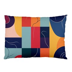  Minimalist Pattern With Simple Lines And Shapes, Creating A Clean And Modern Aesthe Pillow Case