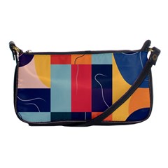  Minimalist Pattern With Simple Lines And Shapes, Creating A Clean And Modern Aesthe Shoulder Clutch Bag