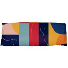  Minimalist Pattern With Simple Lines And Shapes, Creating A Clean And Modern Aesthe 15 x40  Body Pillow Case Dakimakura (two Sides) by myclothy