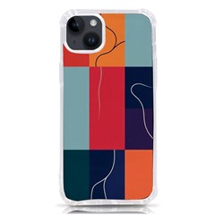  Minimalist Pattern With Simple Lines And Shapes, Creating A Clean And Modern Aesthe Iphone 14 Plus Tpu Uv Print Case