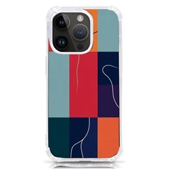  Minimalist Pattern With Simple Lines And Shapes, Creating A Clean And Modern Aesthe Iphone 14 Pro Tpu Uv Print Case