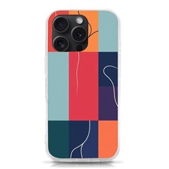  Minimalist Pattern With Simple Lines And Shapes, Creating A Clean And Modern Aesthe Iphone 15 Pro Tpu Uv Print Case by myclothy