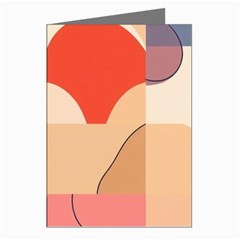 Minimalist Pattern With Simple Lines And Shapes, Creating A Clean And Modern Aesthe Greeting Cards (pkg Of 8) by myclothy