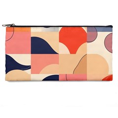 Minimalist Pattern With Simple Lines And Shapes, Creating A Clean And Modern Aesthe Pencil Cases by myclothy