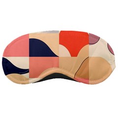 Minimalist Pattern With Simple Lines And Shapes, Creating A Clean And Modern Aesthe Sleep Mask