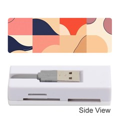 Minimalist Pattern With Simple Lines And Shapes, Creating A Clean And Modern Aesthe Memory Card Reader (stick) by myclothy