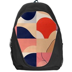 Minimalist Pattern With Simple Lines And Shapes, Creating A Clean And Modern Aesthe Backpack Bag