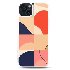 Minimalist Pattern With Simple Lines And Shapes, Creating A Clean And Modern Aesthe Iphone 15 Tpu Uv Print Case by myclothy