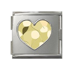 Minimalist Pattern With Simple Lines And Shapes, Creating A Clean And Modern Aesthetic 01 Mega Link Heart Italian Charm (18mm)