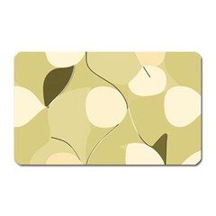 Minimalist Pattern With Simple Lines And Shapes, Creating A Clean And Modern Aesthetic 01 Magnet (Rectangular)