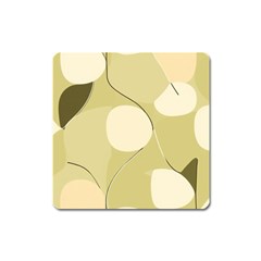 Minimalist Pattern With Simple Lines And Shapes, Creating A Clean And Modern Aesthetic 01 Square Magnet