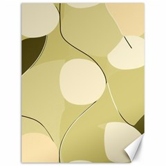 Minimalist Pattern With Simple Lines And Shapes, Creating A Clean And Modern Aesthetic 01 Canvas 12  x 16 