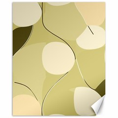 Minimalist Pattern With Simple Lines And Shapes, Creating A Clean And Modern Aesthetic 01 Canvas 16  x 20 