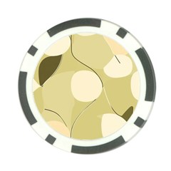 Minimalist Pattern With Simple Lines And Shapes, Creating A Clean And Modern Aesthetic 01 Poker Chip Card Guard