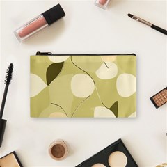 Minimalist Pattern With Simple Lines And Shapes, Creating A Clean And Modern Aesthetic 01 Cosmetic Bag (small)