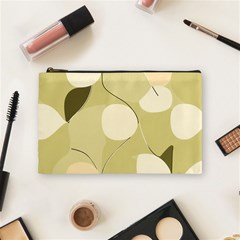 Minimalist Pattern With Simple Lines And Shapes, Creating A Clean And Modern Aesthetic 01 Cosmetic Bag (Medium)