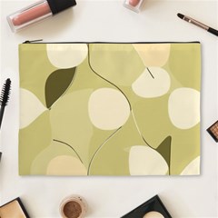 Minimalist Pattern With Simple Lines And Shapes, Creating A Clean And Modern Aesthetic 01 Cosmetic Bag (XL)