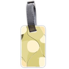 Minimalist Pattern With Simple Lines And Shapes, Creating A Clean And Modern Aesthetic 01 Luggage Tag (two Sides)