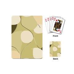 Minimalist Pattern With Simple Lines And Shapes, Creating A Clean And Modern Aesthetic 01 Playing Cards Single Design (Mini)