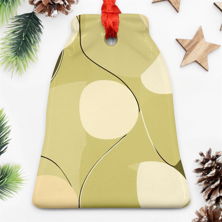 Minimalist Pattern With Simple Lines And Shapes, Creating A Clean And Modern Aesthetic 01 Ornament (Bell)