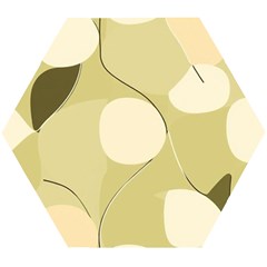 Minimalist Pattern With Simple Lines And Shapes, Creating A Clean And Modern Aesthetic 01 Wooden Puzzle Hexagon