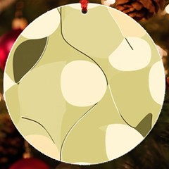 Minimalist Pattern With Simple Lines And Shapes, Creating A Clean And Modern Aesthetic 01 Uv Print Acrylic Ornament Round by myclothy