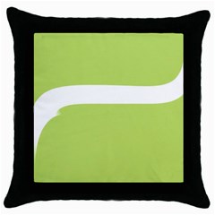 A Minimalist Pattern With Simple Lines And Shapes, Creating A Clean And Modern Aesthetic 02 Throw Pillow Case (black)