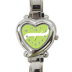 A Minimalist Pattern With Simple Lines And Shapes, Creating A Clean And Modern Aesthetic 02 Heart Italian Charm Watch