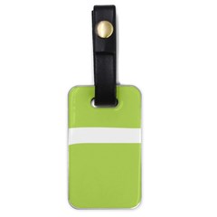 A Minimalist Pattern With Simple Lines And Shapes, Creating A Clean And Modern Aesthetic 02 Luggage Tag (one Side)