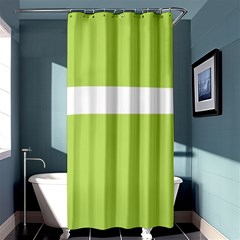 A Minimalist Pattern With Simple Lines And Shapes, Creating A Clean And Modern Aesthetic 02 Shower Curtain 36  X 72  (stall) 