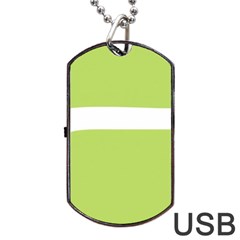 A Minimalist Pattern With Simple Lines And Shapes, Creating A Clean And Modern Aesthetic 02 Dog Tag Usb Flash (one Side)