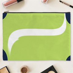 A Minimalist Pattern With Simple Lines And Shapes, Creating A Clean And Modern Aesthetic 02 Cosmetic Bag (xxxl)