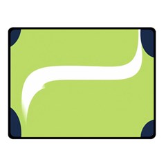 A Minimalist Pattern With Simple Lines And Shapes, Creating A Clean And Modern Aesthetic 02 Two Sides Fleece Blanket (small)