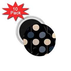 A Minimalist Pattern With Simple Lines And Shapes, Creating A Clean And Modern Aesthetic 03 1 75  Magnets (10 Pack) 