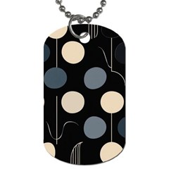 A Minimalist Pattern With Simple Lines And Shapes, Creating A Clean And Modern Aesthetic 03 Dog Tag (one Side)