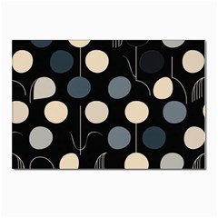 A Minimalist Pattern With Simple Lines And Shapes, Creating A Clean And Modern Aesthetic 03 Postcard 4 x 6  (pkg Of 10) by myclothy