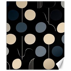 A Minimalist Pattern With Simple Lines And Shapes, Creating A Clean And Modern Aesthetic 03 Canvas 20  X 24 