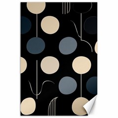 A Minimalist Pattern With Simple Lines And Shapes, Creating A Clean And Modern Aesthetic 03 Canvas 20  X 30  by myclothy