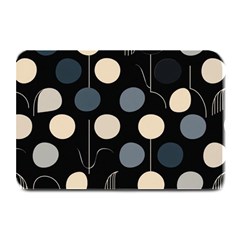 A Minimalist Pattern With Simple Lines And Shapes, Creating A Clean And Modern Aesthetic 03 Plate Mats by myclothy