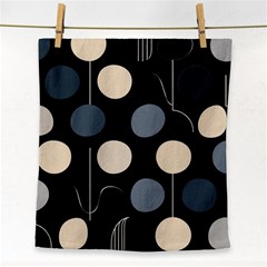 A Minimalist Pattern With Simple Lines And Shapes, Creating A Clean And Modern Aesthetic 03 Face Towel