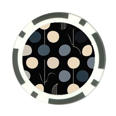 A Minimalist Pattern With Simple Lines And Shapes, Creating A Clean And Modern Aesthetic 03 Poker Chip Card Guard (10 Pack)