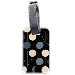 A Minimalist Pattern With Simple Lines And Shapes, Creating A Clean And Modern Aesthetic 03 Luggage Tag (two Sides)