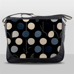 A Minimalist Pattern With Simple Lines And Shapes, Creating A Clean And Modern Aesthetic 03 Messenger Bag