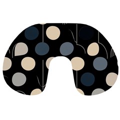 A Minimalist Pattern With Simple Lines And Shapes, Creating A Clean And Modern Aesthetic 03 Travel Neck Pillow