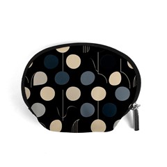 A Minimalist Pattern With Simple Lines And Shapes, Creating A Clean And Modern Aesthetic 03 Accessory Pouch (small)