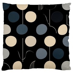 A Minimalist Pattern With Simple Lines And Shapes, Creating A Clean And Modern Aesthetic 03 Standard Premium Plush Fleece Cushion Case (two Sides)