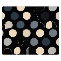 A Minimalist Pattern With Simple Lines And Shapes, Creating A Clean And Modern Aesthetic 03 Two Sides Premium Plush Fleece Blanket (kids Size)